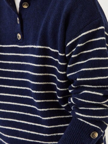 Pull-over Bianco Lucci en bleu