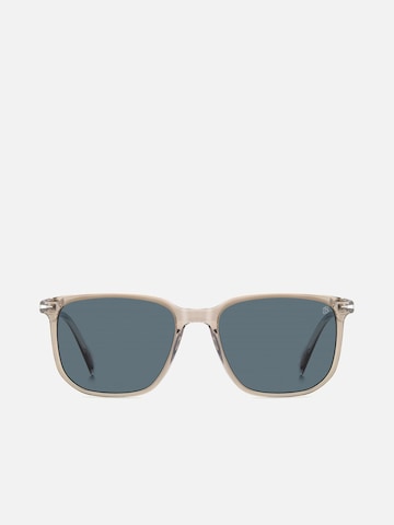 David Beckham - Gafas de sol en beige: frente