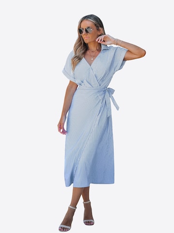 Cupshe Sommerkleid 'CAA05B4H009UC'‌‌‌‌‌‌‌ in Blau: Vorderseite