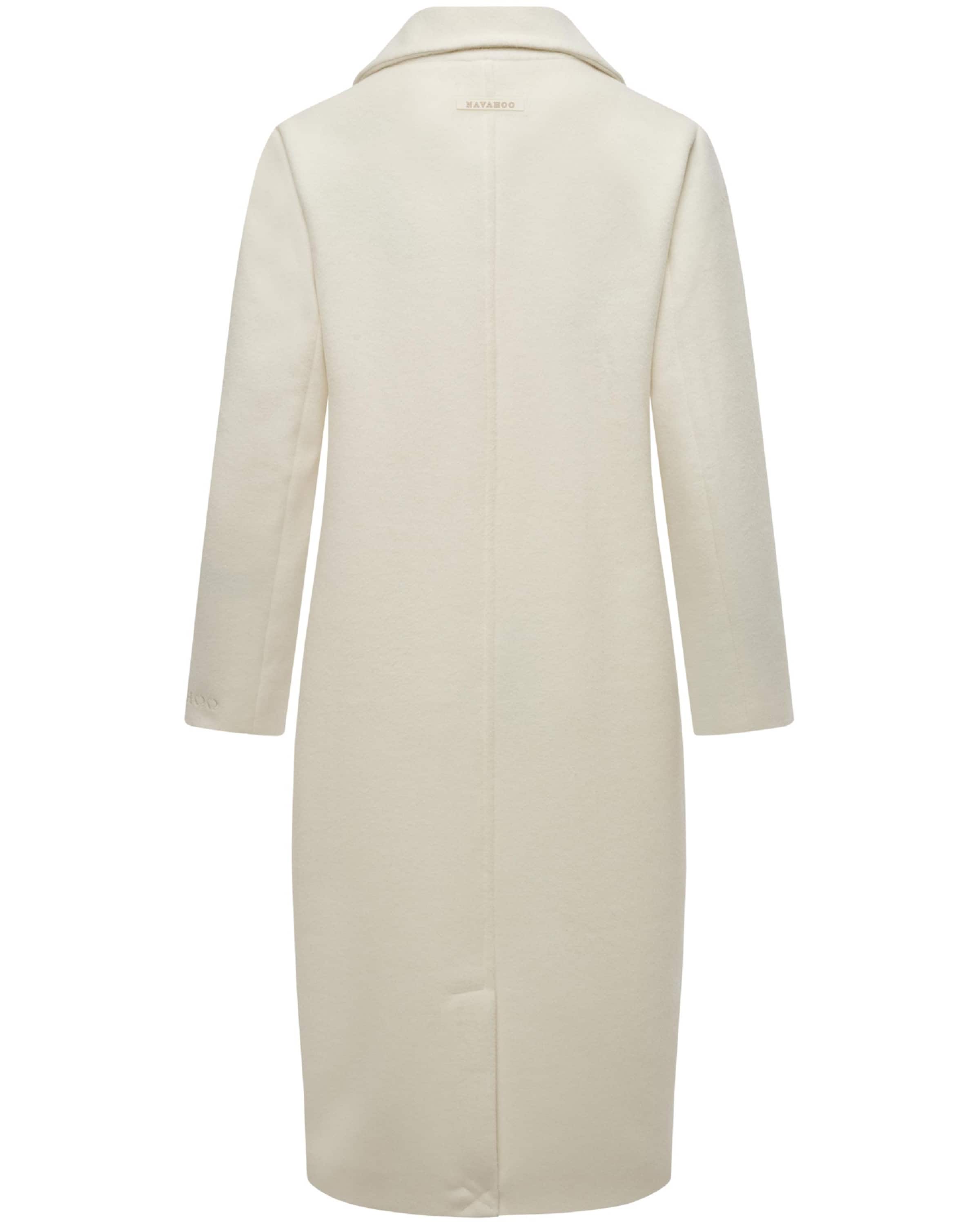 Cappotto di mezza stagione 'Sternlein 14' di NAVAHOO in bianco
