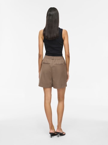 Loosefit Pantalon à pince 'VIVarone' VILA en marron