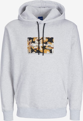 JACK & JONES Sweatshirt 'JORVesterbro' in White: front