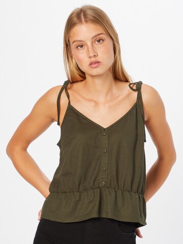 ABOUT YOU Top 'Flora' in Green: front