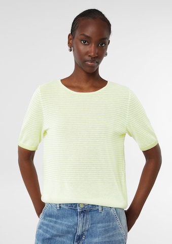 comma casual identity Pullover in Grün: Vorderseite