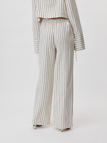 Wide leg Pantaloni 'Irem' di LeGer by Lena Gercke in beige