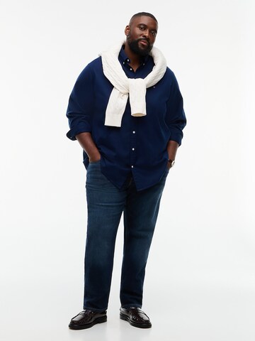 TOMMY HILFIGER Comfort fit Overhemd in Blauw