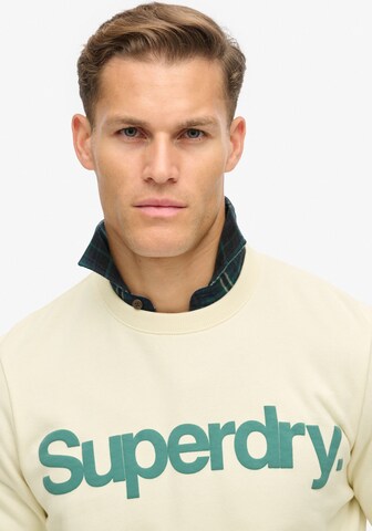 Superdry Sweatshirt in Gelb