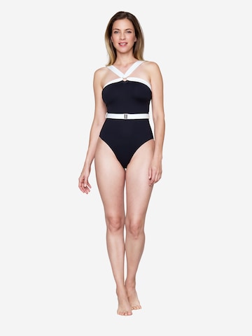 JOOP! Bustier Badpak 'Blanca Beach' in Zwart