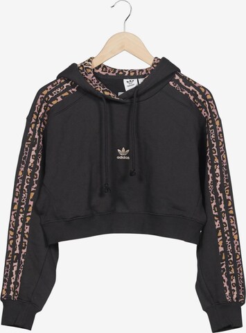 ADIDAS ORIGINALS Kapuzenpullover XXXS-XXS in Schwarz: Vorderseite