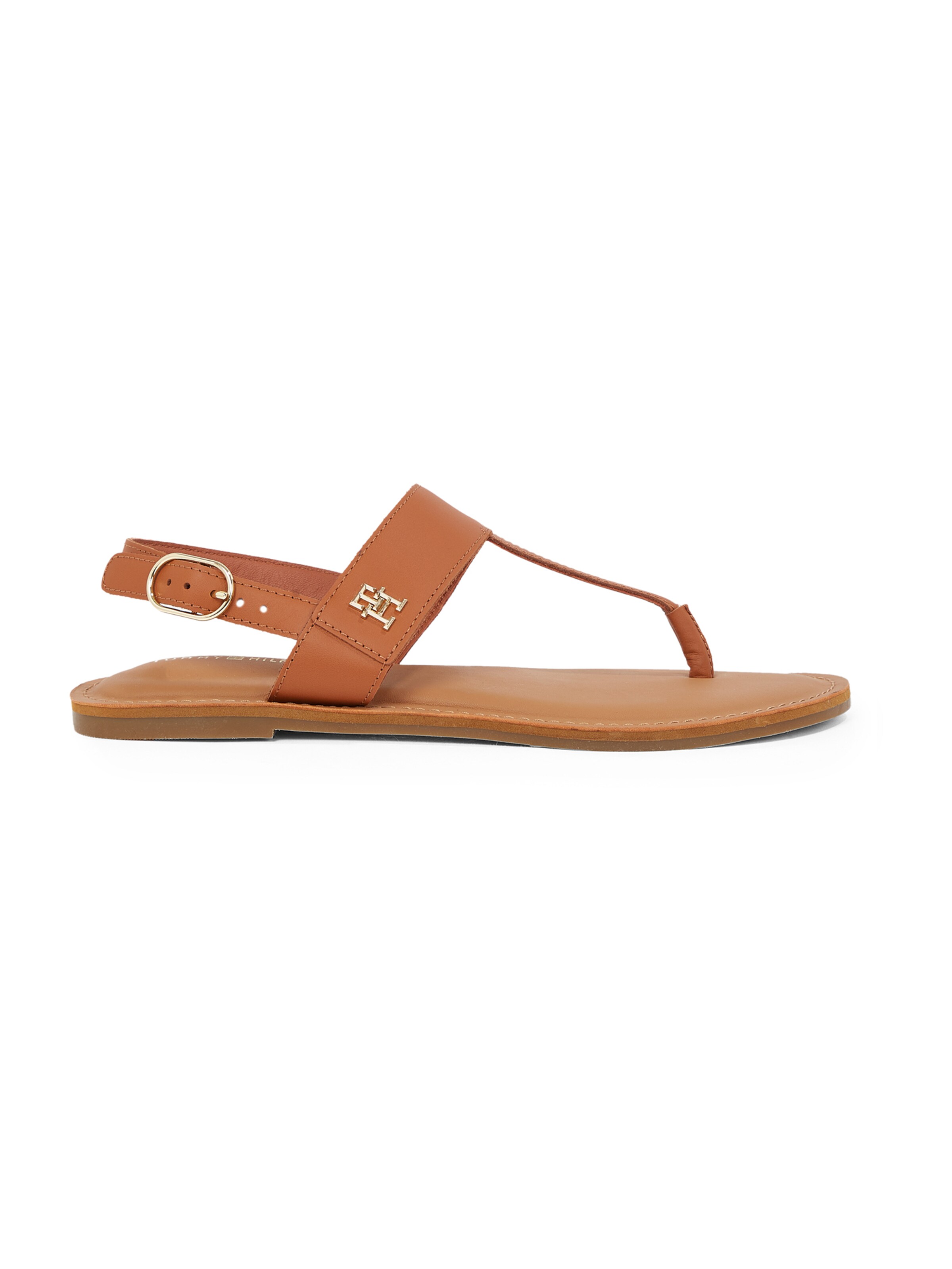 TOMMY HILFIGER T-bar sandals in Beige