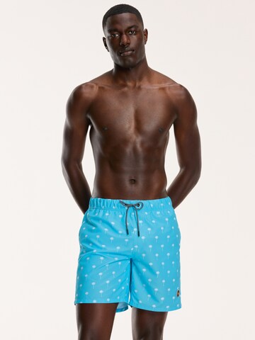 Shorts de bain Shiwi en bleu : devant