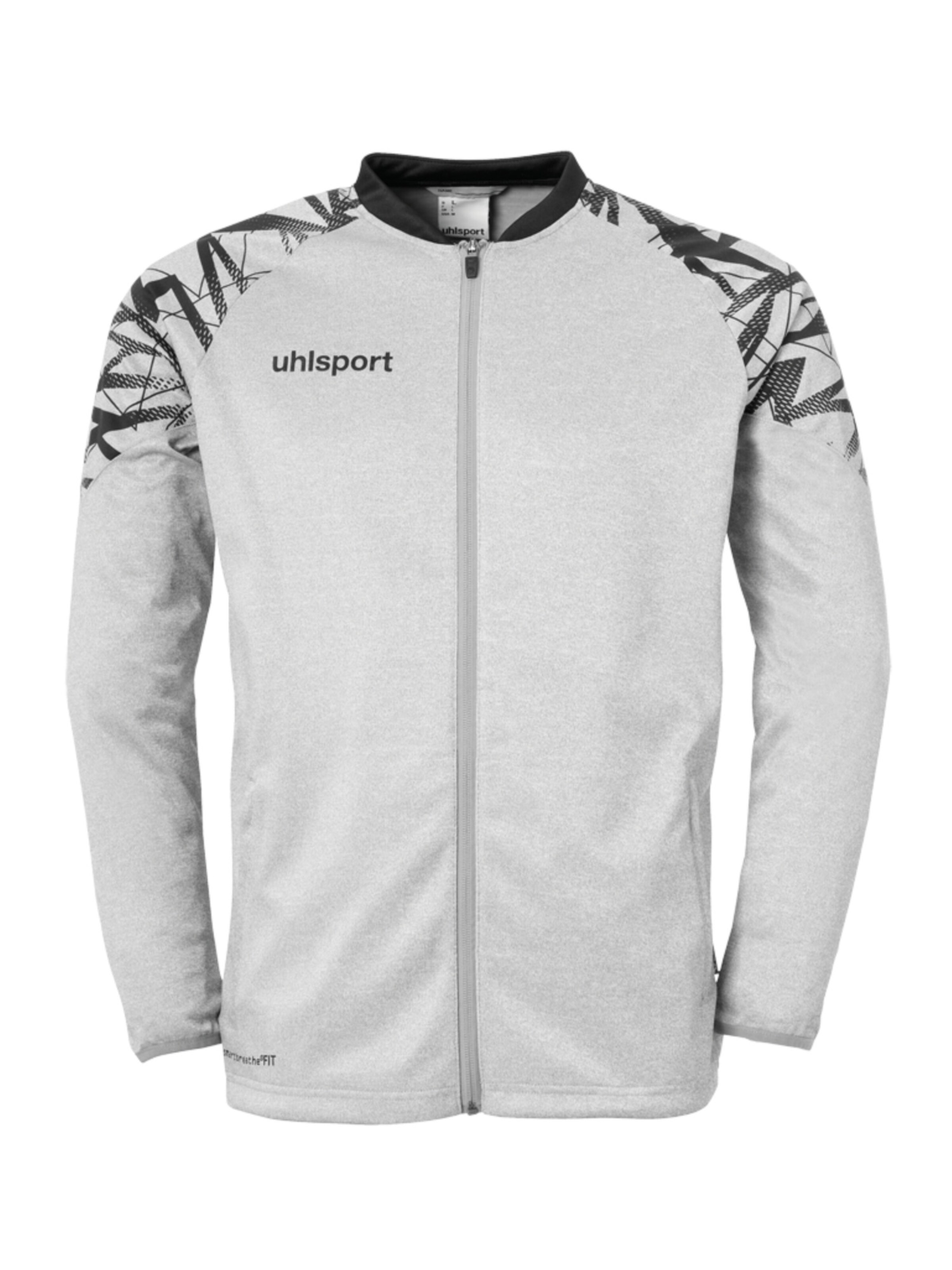 UHLSPORT Sportjacke in Grau: Vorderseite