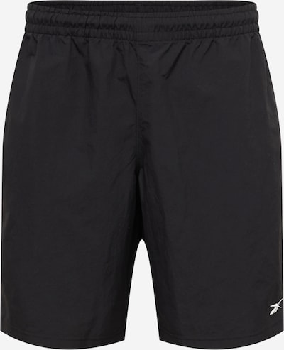 Reebok Sportshorts in schwarz / weiß, Produktansicht