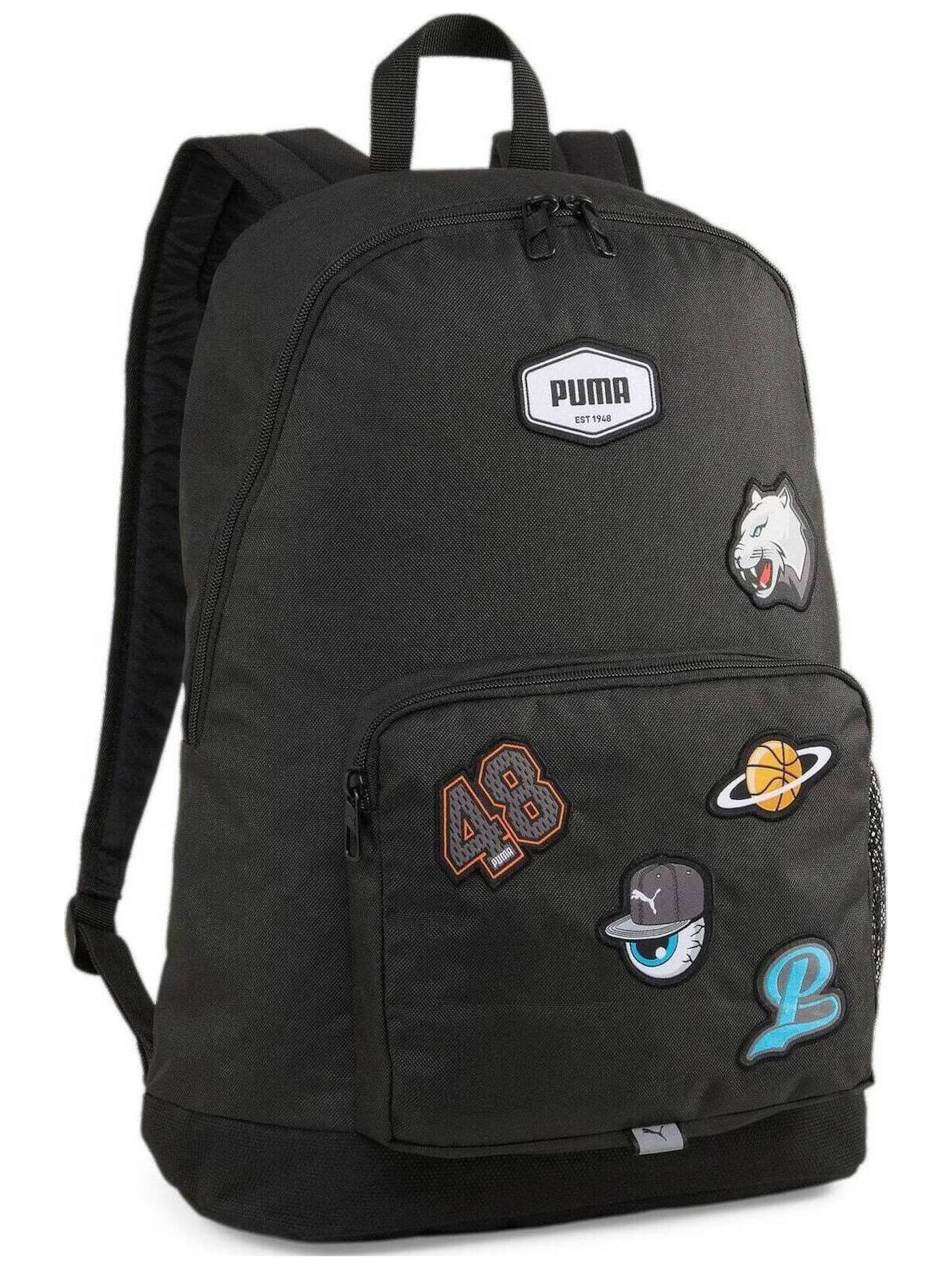 PUMA Rucksack 'Puma Patch Backpack 22L'‌‌‌‌‌‌‌‌‌‌ in Schwarz