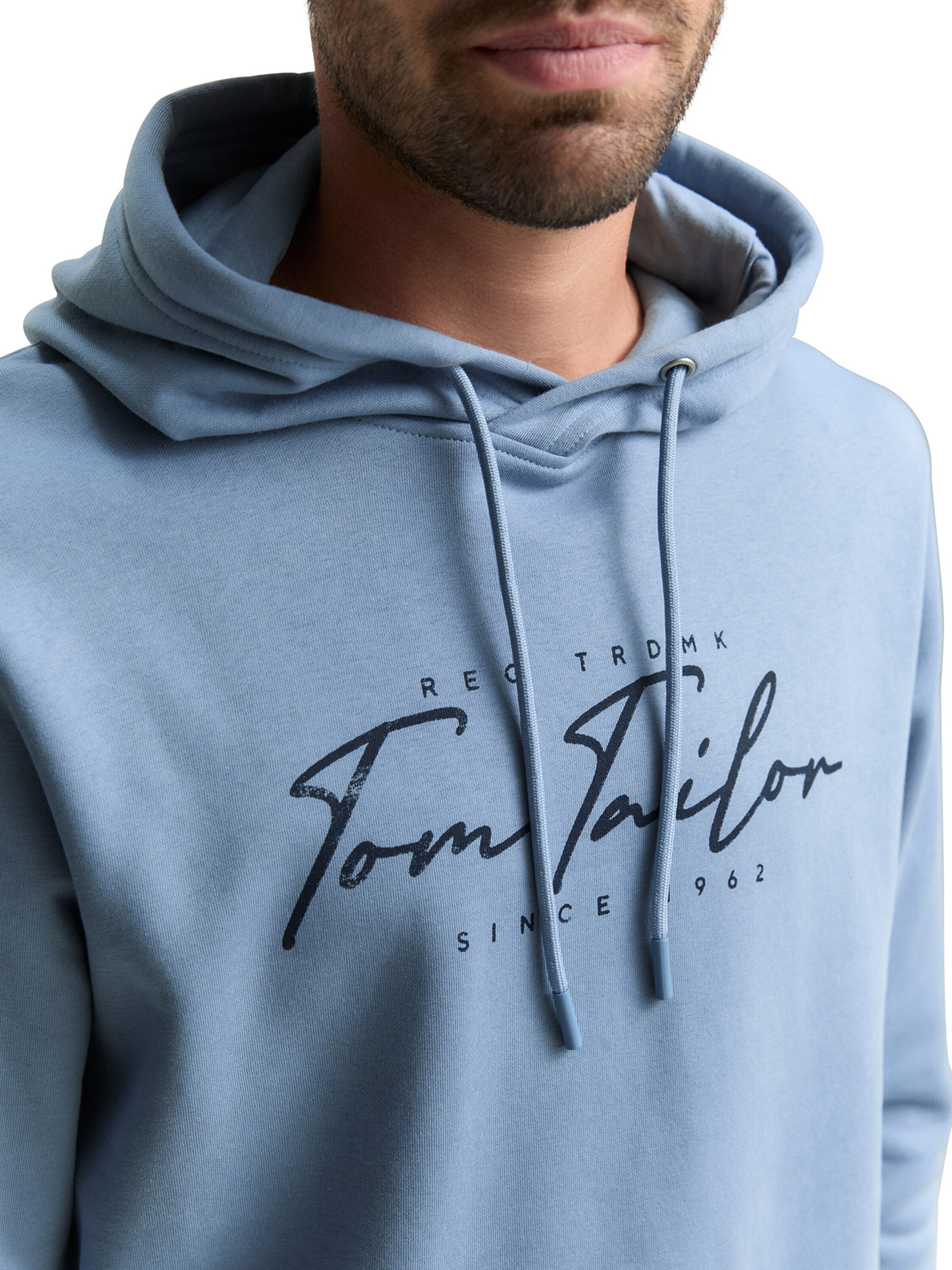 TOM TAILOR Sweatshirt in Blue