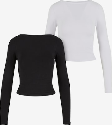 Maglietta di Urban Classics in nero: frontale