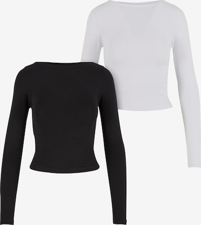 Marškinėliai iš Urban Classics, spalva – juoda / balta, Prekių apžvalga