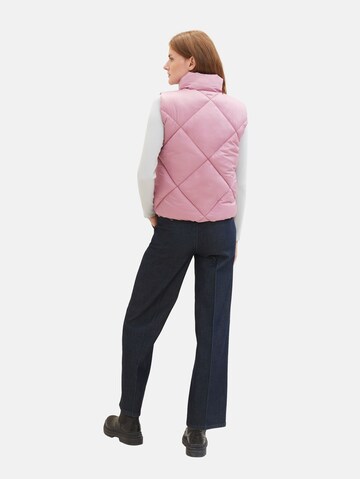 TOM TAILOR Bodywarmer in Roze