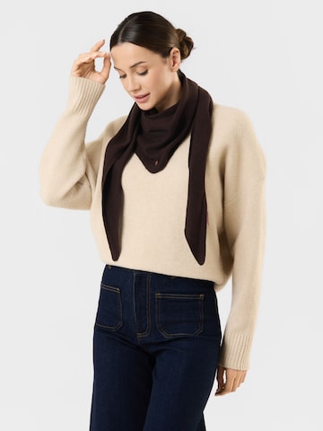Foulard CODELLO en marron : devant