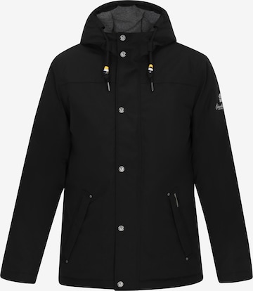 Schmuddelwedda Функционално яке 'Anorak' в черно: отпред
