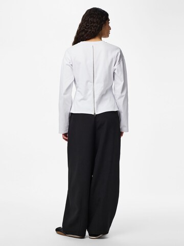 PIECES Shirt 'PCAmy' in Weiß