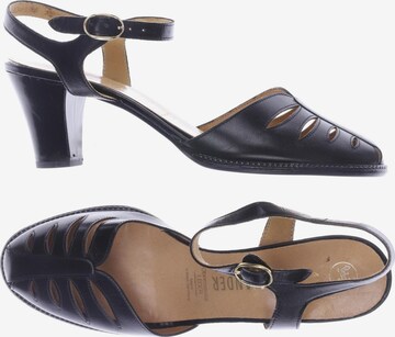 SALAMANDER Sandalen 37,5 in Schwarz: predná strana