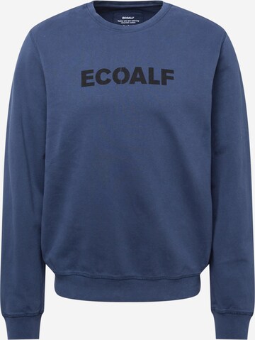 ECOALF Sweatshirt in Blau: front