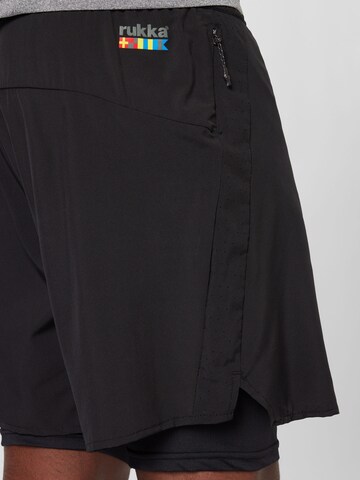 Rukka Regular Workout Pants 'Mentula' in Black