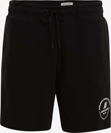 Regular Pantalon Jack & Jones Plus en noir : devant