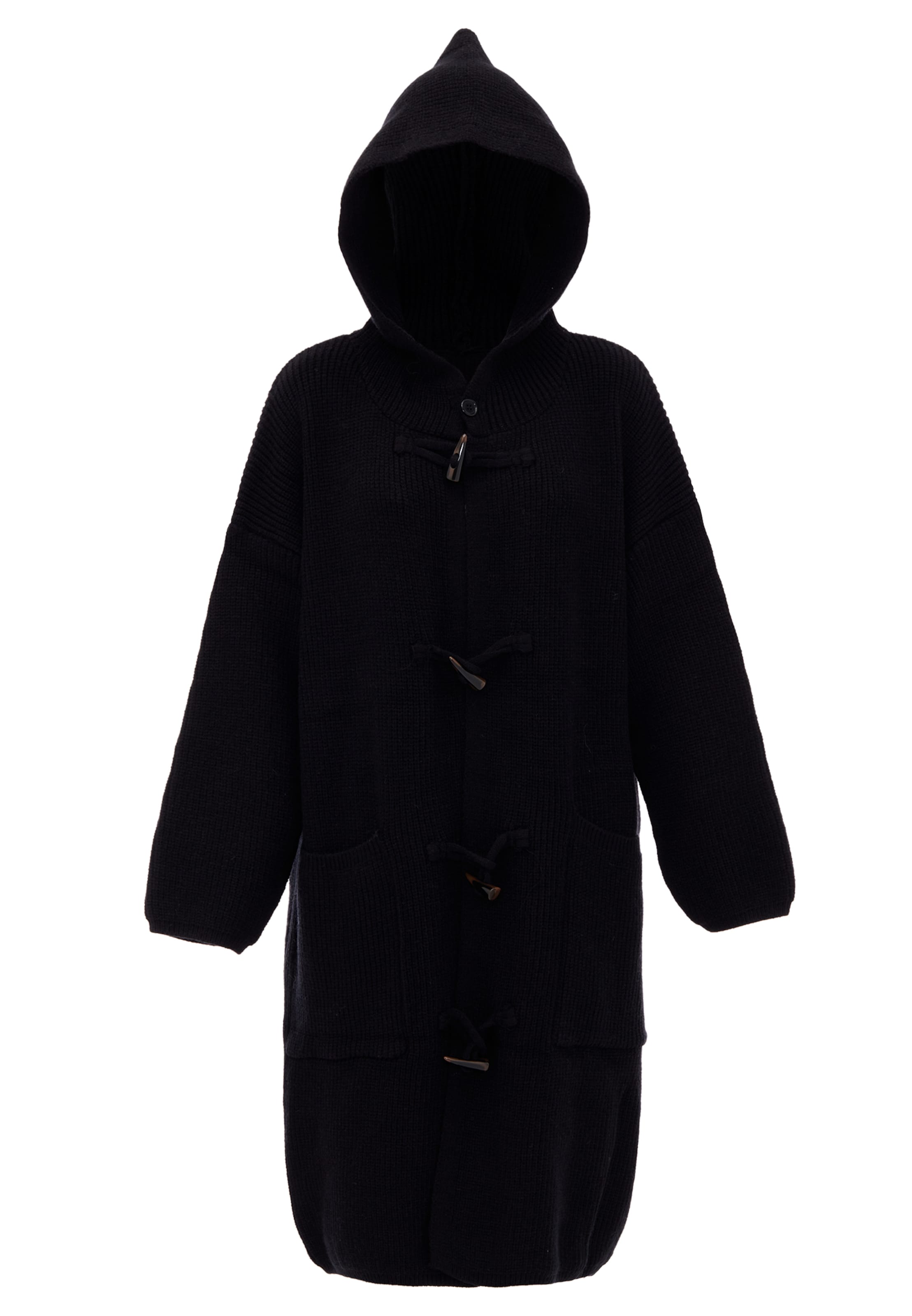 RISA Cardigan i sort: forside