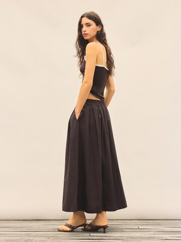 Pull&Bear Skirt in Brown