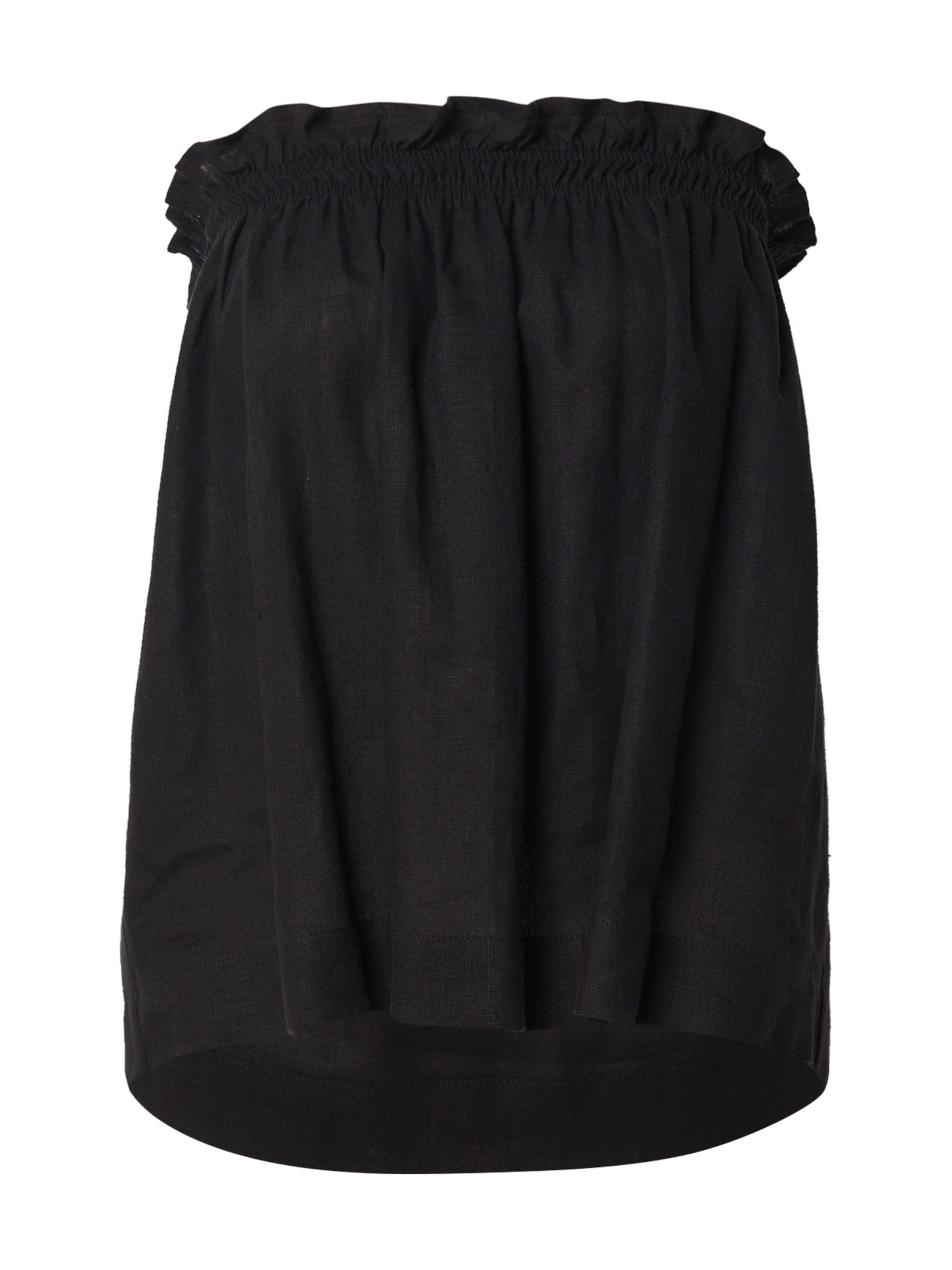 melns EDITED Blūze 'Zahara': no priekšpuses