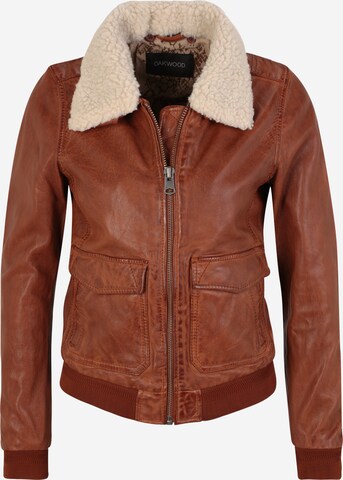 OAKWOOD Between-Season Jacket 'KARMA' in Brown: front