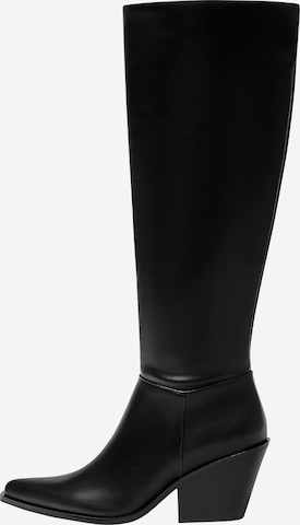 Pull&Bear Stiefel in Schwarz