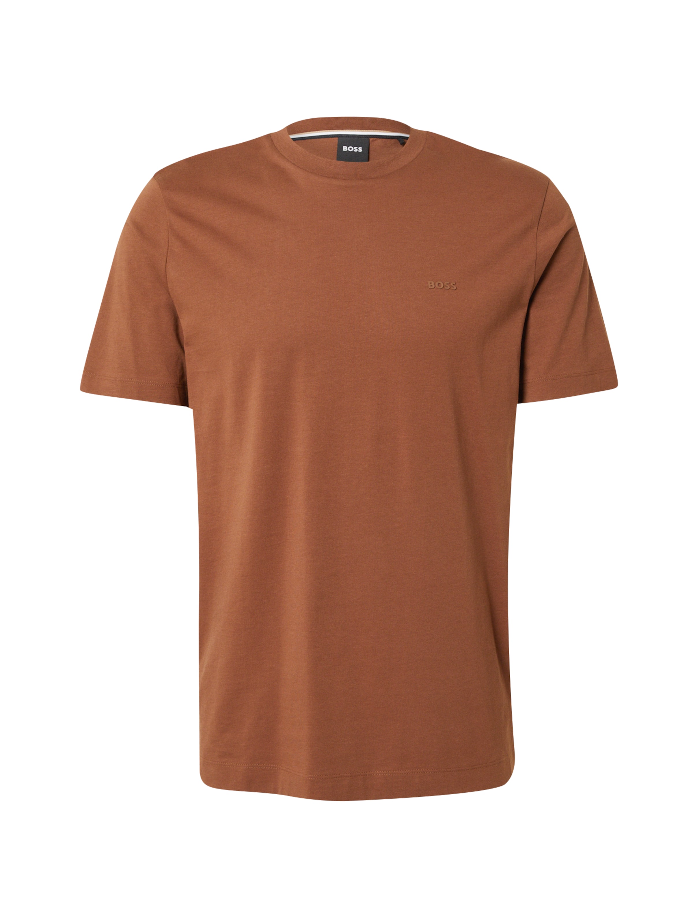 Maglietta 'Thompson 01' di BOSS in marrone: frontale
