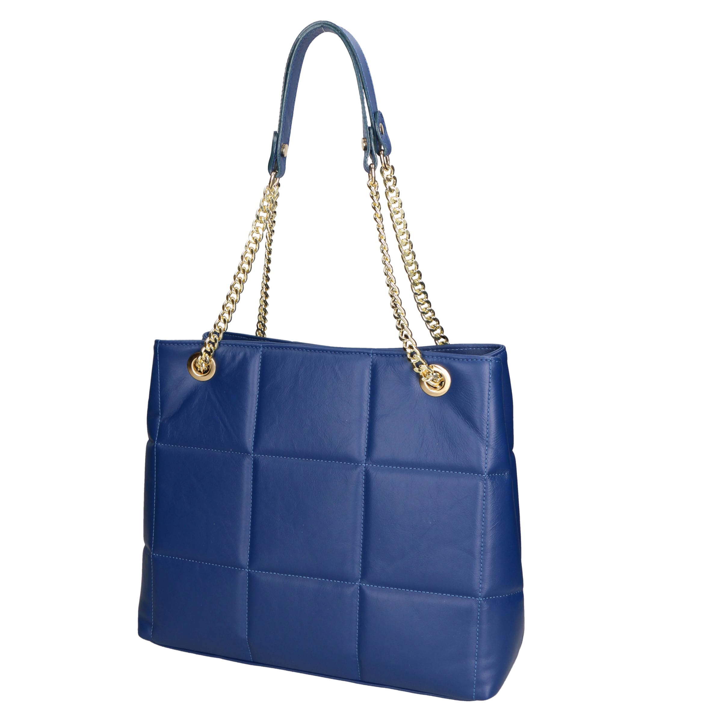 Gave Lux Schultertasche in Blau: Vorderseite