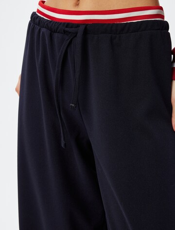 Koton Wide leg Broek in Blauw