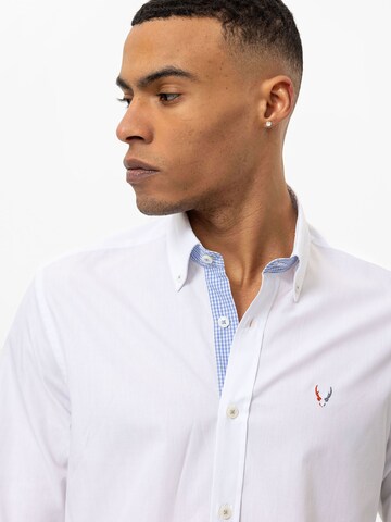 By Diess Collection Regular fit Button Up Shirt in White