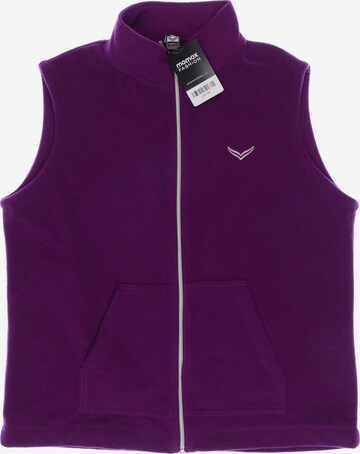 Trigema Vest in M in Purple: front