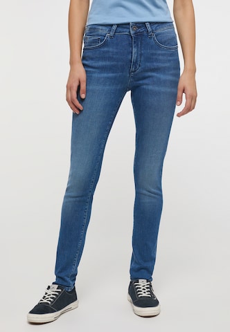 MUSTANG Skinny Jeans ' Shelby' in Blue: front