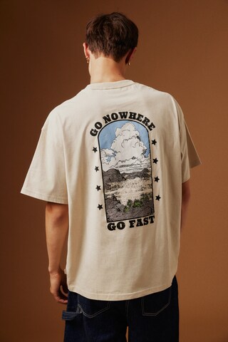 !Solid Rundhalsshirt ' SDUstance ' in Beige