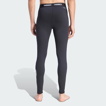 ADIDAS TERREX - Skinny Calças outdoor em preto