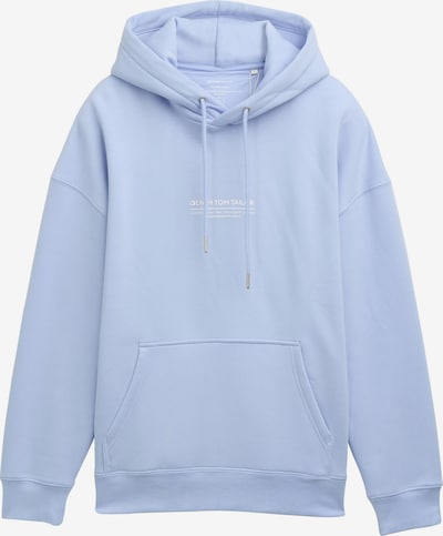 TOM TAILOR DENIM Sweater majica u svijetloplava / bijela, Pregled proizvoda