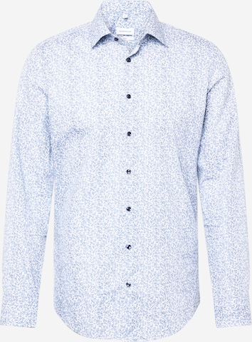 mėlyna SEIDENSTICKER Priglundantis modelis Marškiniai: priekis