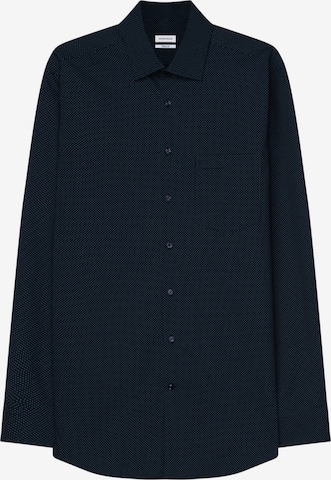 mėlyna SEIDENSTICKER Dalykinio stiliaus marškiniai 'Smart Essentials': priekis