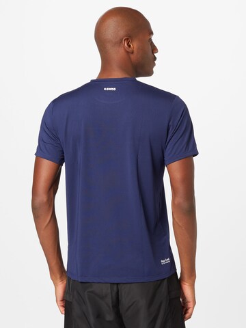 K-Swiss Performance Functioneel shirt in Blauw