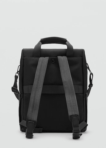 MANGO MAN Backpack 'Bagfold' in Black