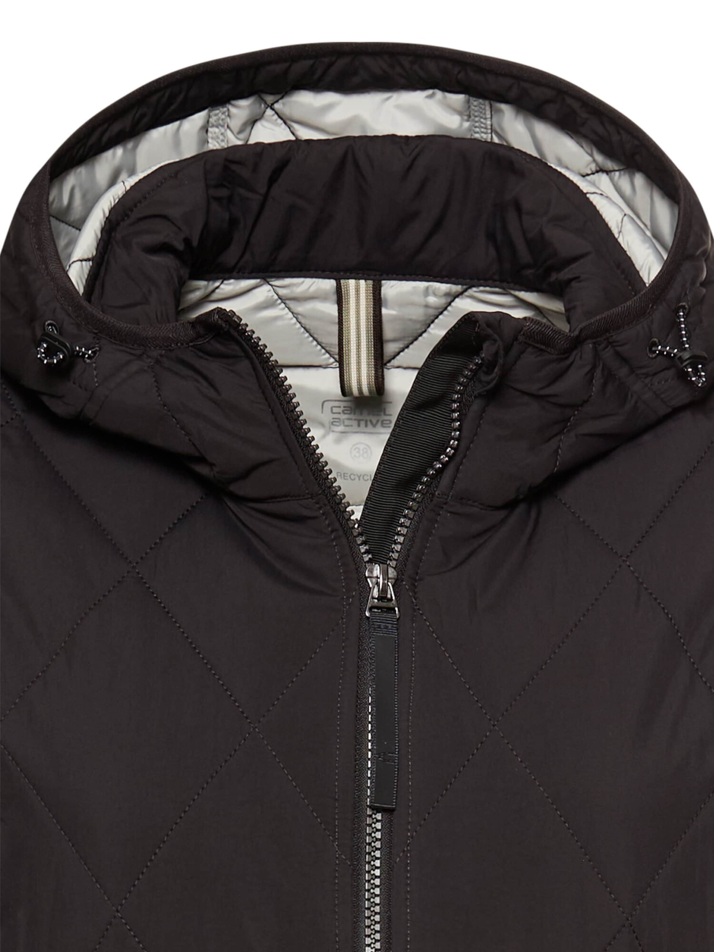 CAMEL ACTIVE Between-Seasons Coat in Black
