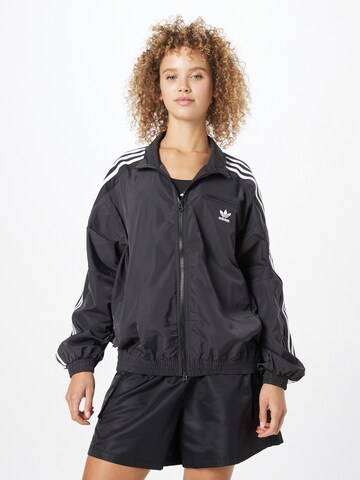 ADIDAS ORIGINALS - Chaqueta de entretiempo 'Adicolor Classics' en negro: frente