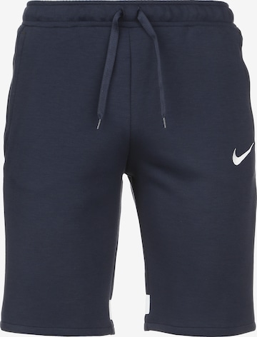 NIKE Regular Sportshorts in Blau: Vorderseite